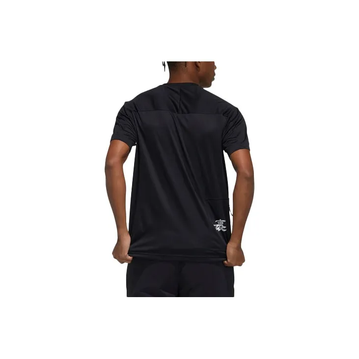 Adidas T Shirts Men Black-1