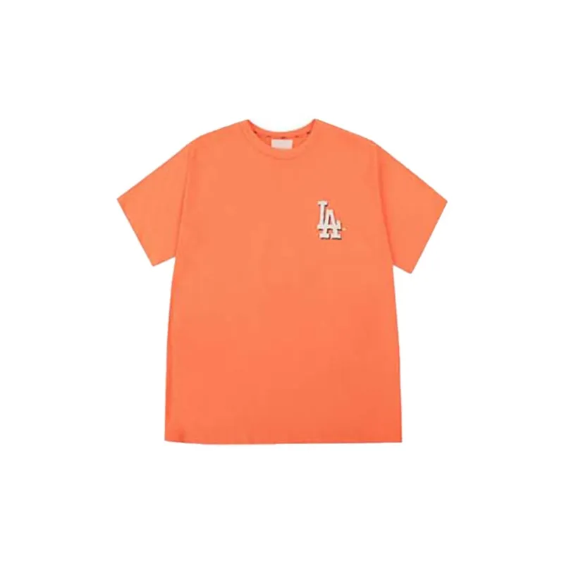 MLB Los Angeles Dodgers T Shirts Unisex Orange Red-1