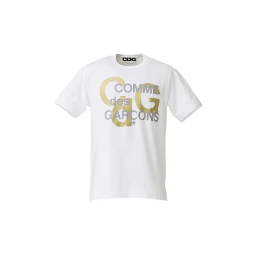 CDG T-Shirts Unisex White