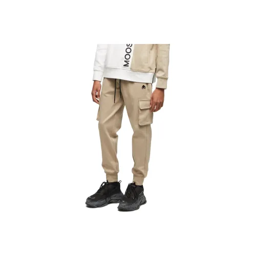 Moose Knuckles Knitted Sweatpants Men Off White