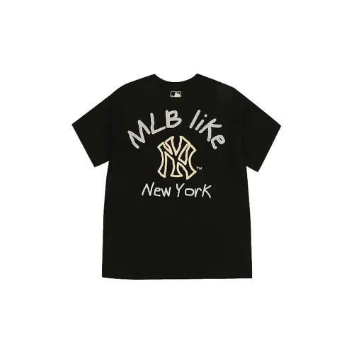 MLB LIKE Series New York Yankees T-Shirts Unisex Black