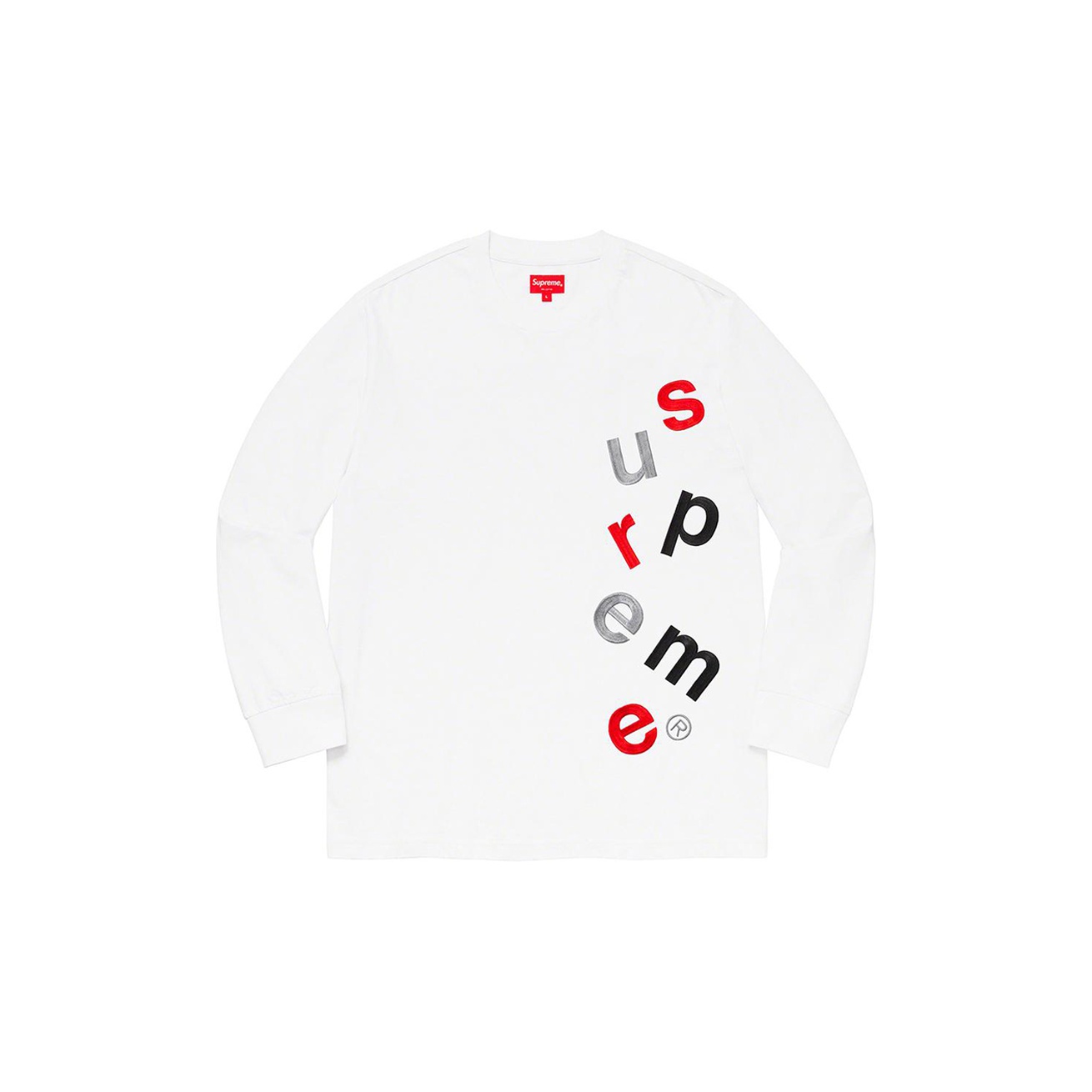 Supreme Scatter Logo L/S Top - POIZON