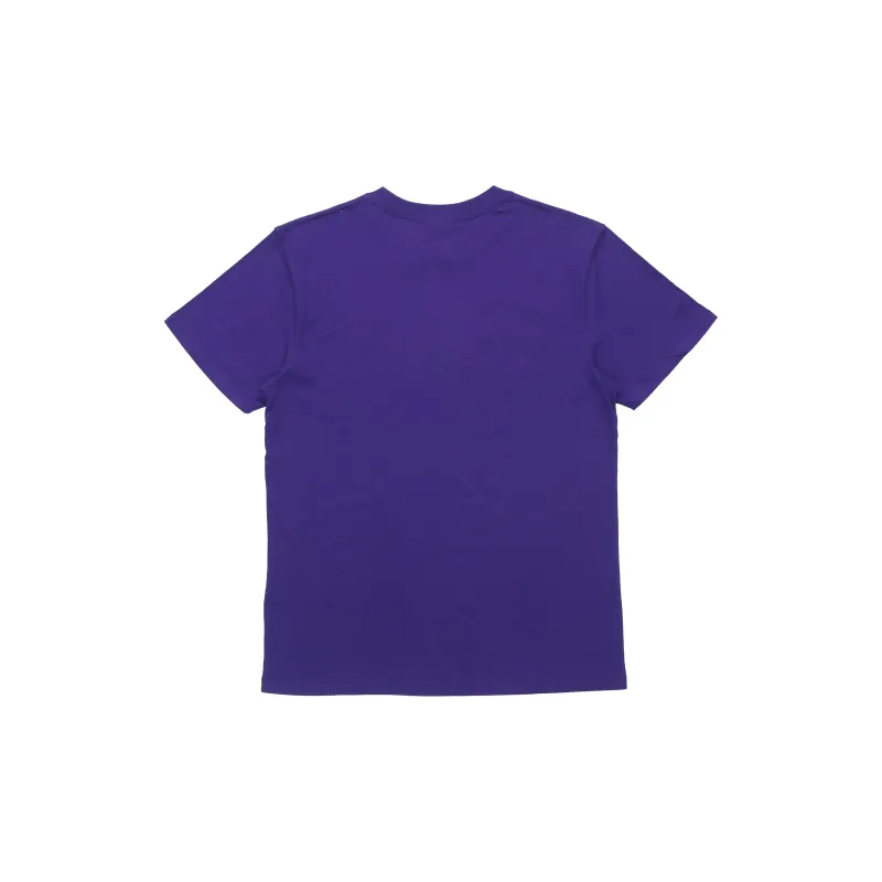 Thrasher Crew Neck Loose Fit Straight Short Sleeved T Shirt Japan Version Unisex Purple-1
