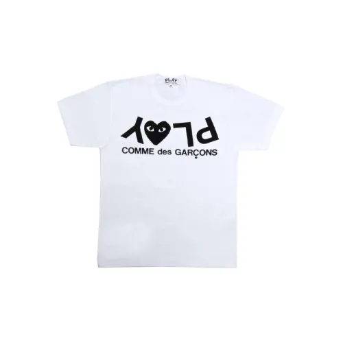 CDG Play Play T-Shirts Women's White