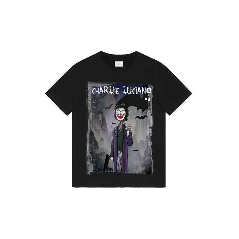 Charlie Luciano T Shirt Unisex Black-1