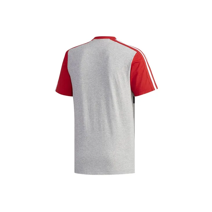 Adidas T-Shirt Men's Red Black Gray-1