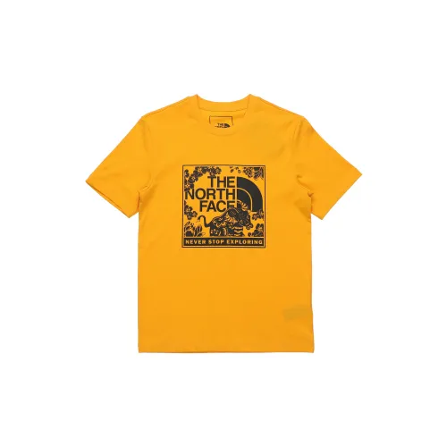 THE NORTH FACE T-Shirts Unisex Yellow