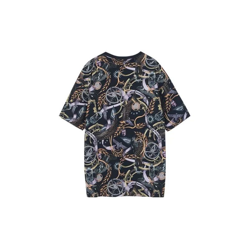 Boy London Drop Shoulder Sleeve T Shirt Unisex Navy Blue-1