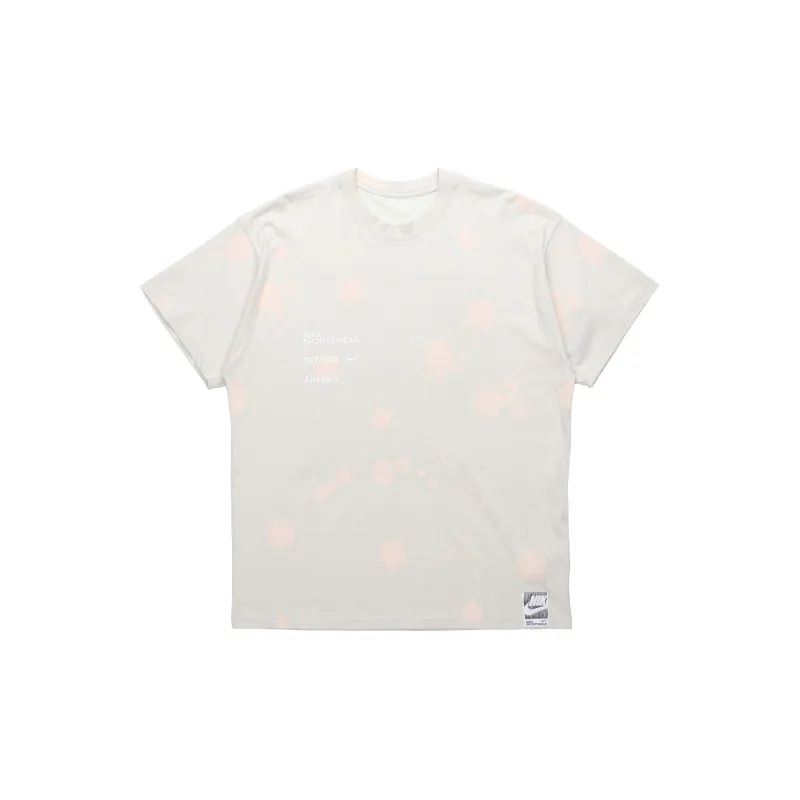 Nike Drop Shoulder Sleeve T-Shirt Men's Light Bone-1