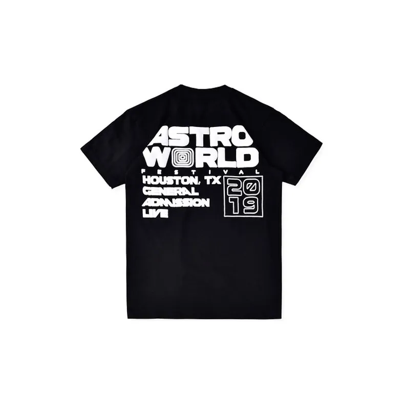 Travis Scott Astrofest 2019 Staff Embossed Tee-3