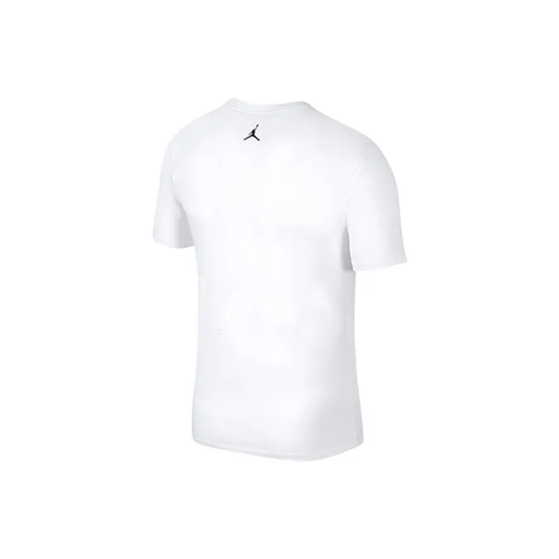 Jordan T Shirts Men White-1