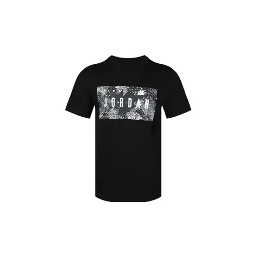 Jordan AS MJ POOLSIDE FLORAL CREW T-Shirts Men Black