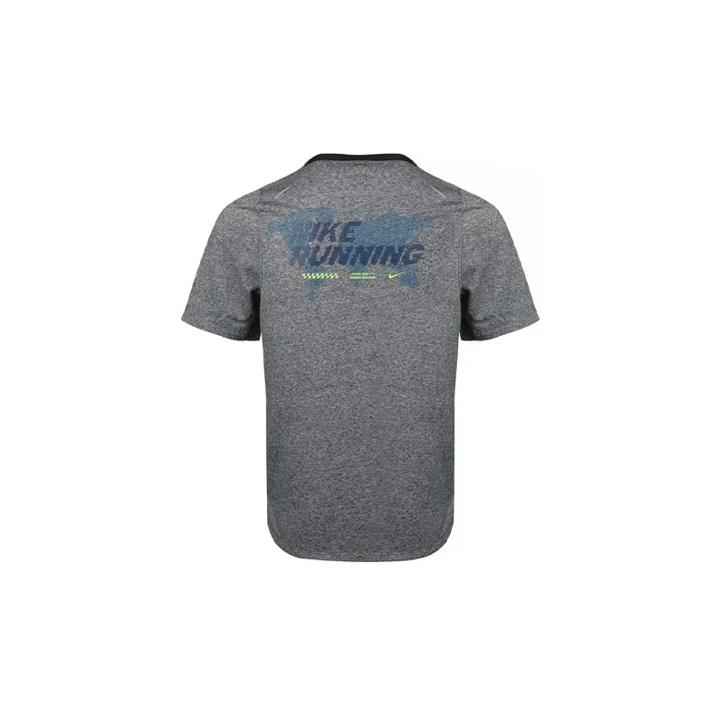 Nike T Shirts Men Gray-1
