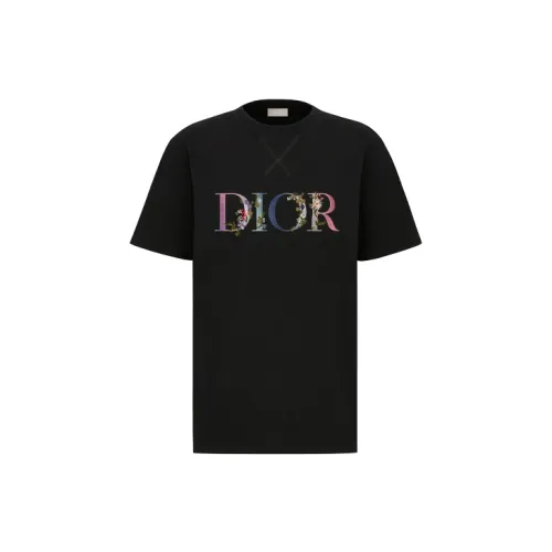 DIOR Quarterly New Products T-Shirts Men Black