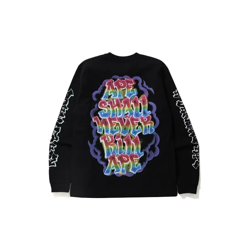 Bape X Readymade Spray Wide L/S Tee-1