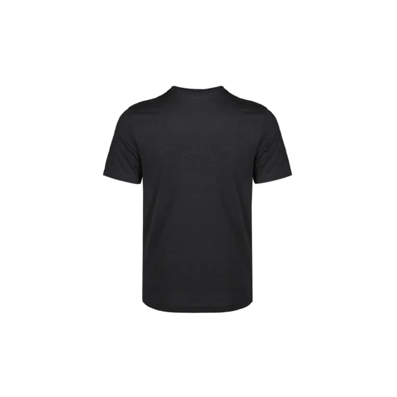 Nike T Shirts Men Black/Iron Gray-2
