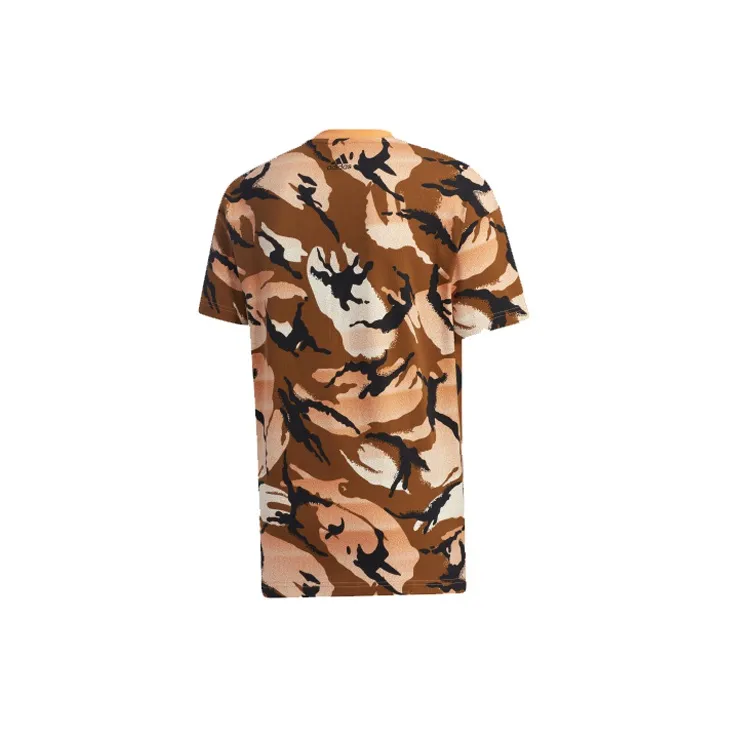 Adidas T Shirts Men Orange-1