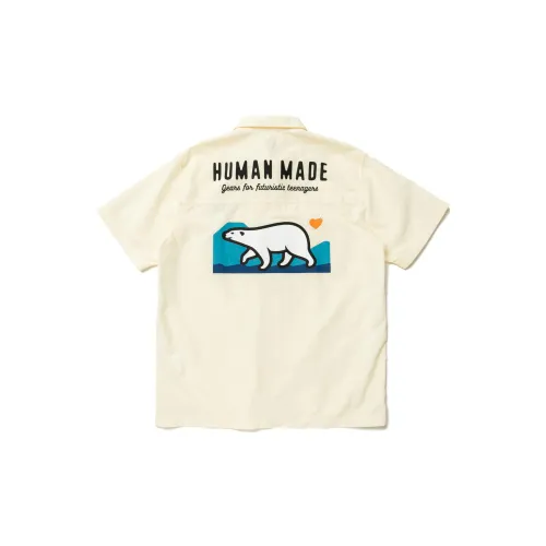 HUMAN MADE Polar Bear Camp Shirt 