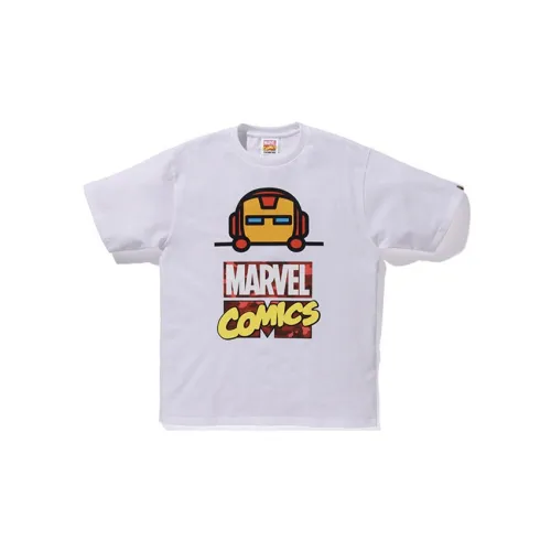 Marvel X A BATHING APE BAPE × Marvel T-Shirts Unisex