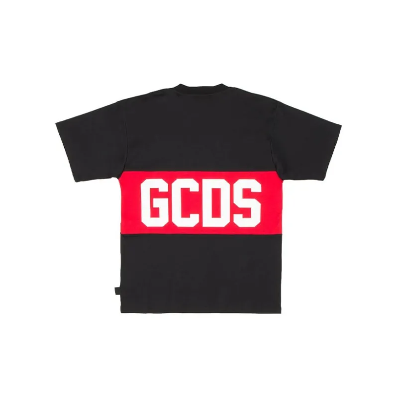 GCDS T-Shirts Men Black-1