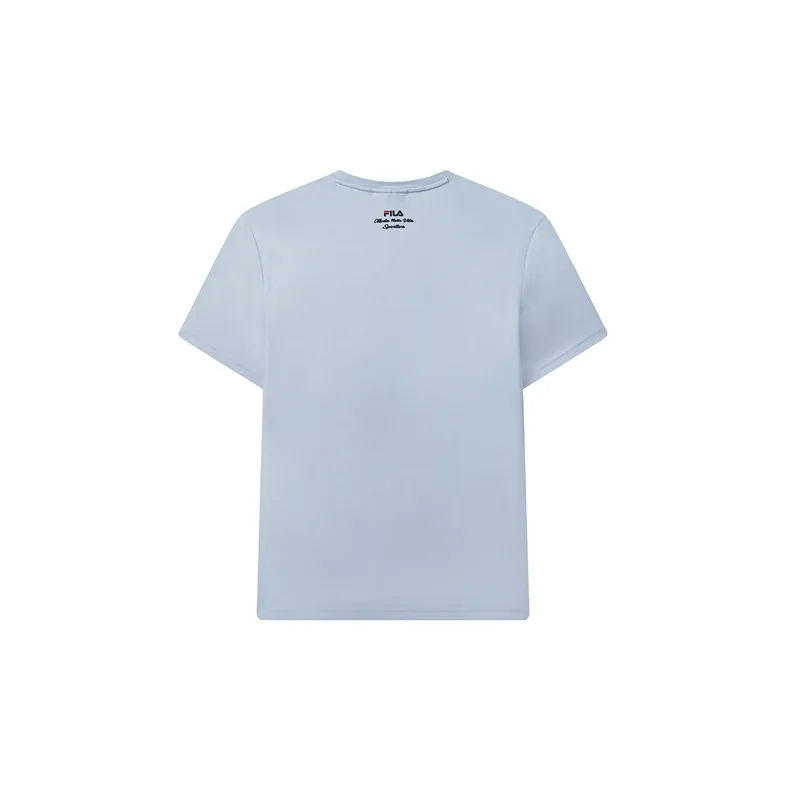 FILA T-Shirts Men Light Blue-1
