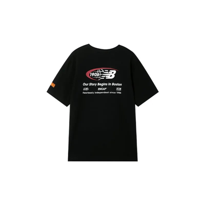 New Balance T Shirt Unisex Black-1