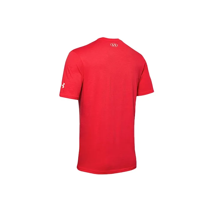 Under Armour Straight T Shirt Men's Red-1