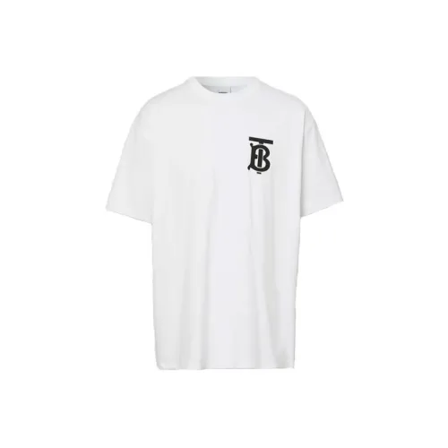 Burberry Women's Monogram Motif Oversized T-shirt White