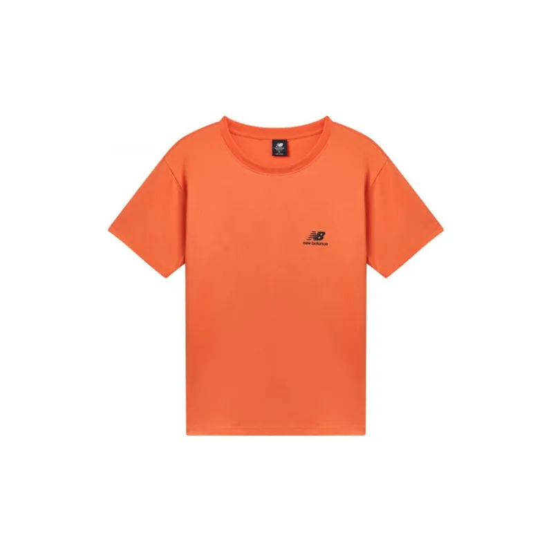 New Balance Graphic Print T Shirt Unisex Orange-1