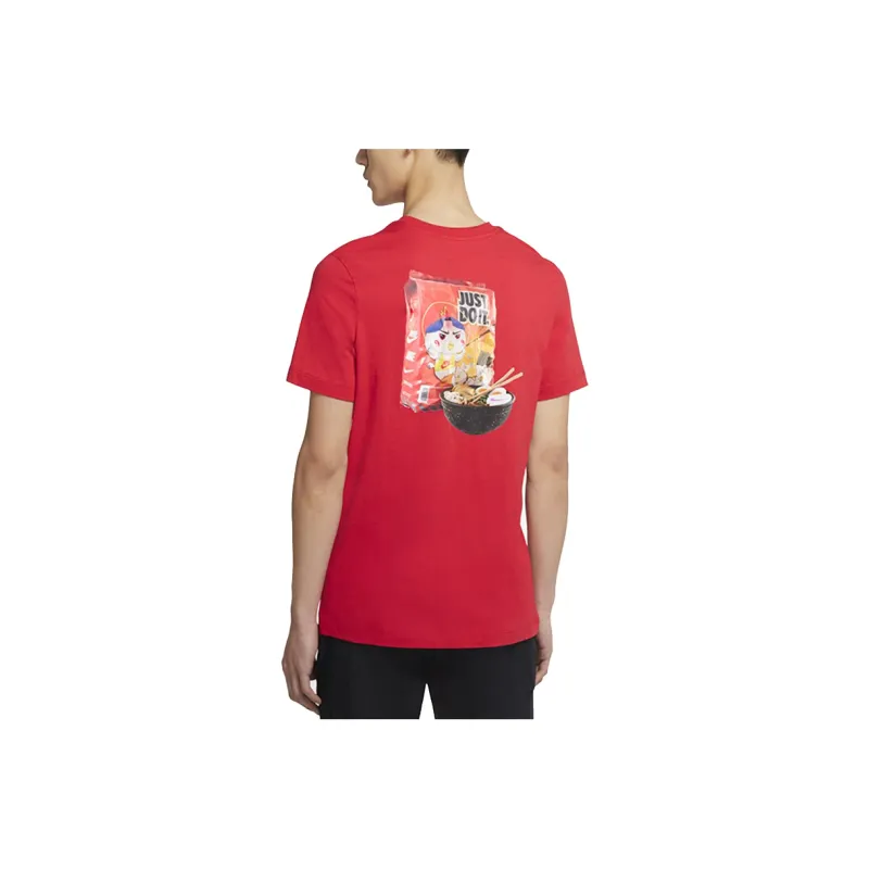 Nike T Shirt Men's University Red-1