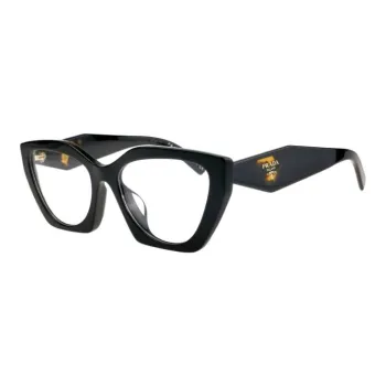 PRADA Eyeglass Frames Unisex Black