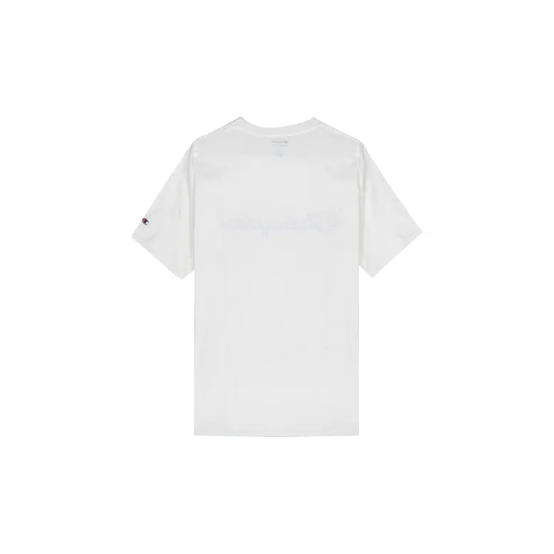 Champion T Shirt US Version Unisex White-1