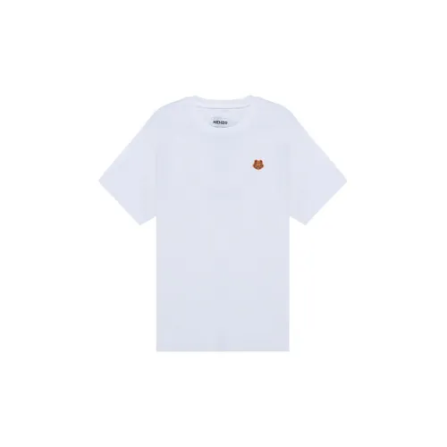 KENZO SS21 Tiger Crest T-shirt White Male