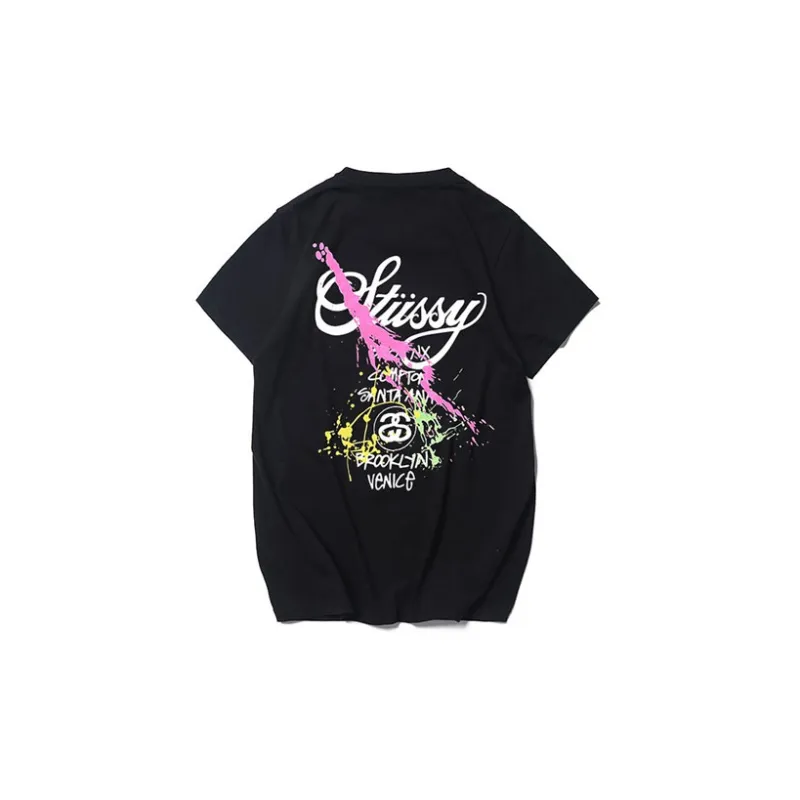Stussy World Tour Paint Tee-1
