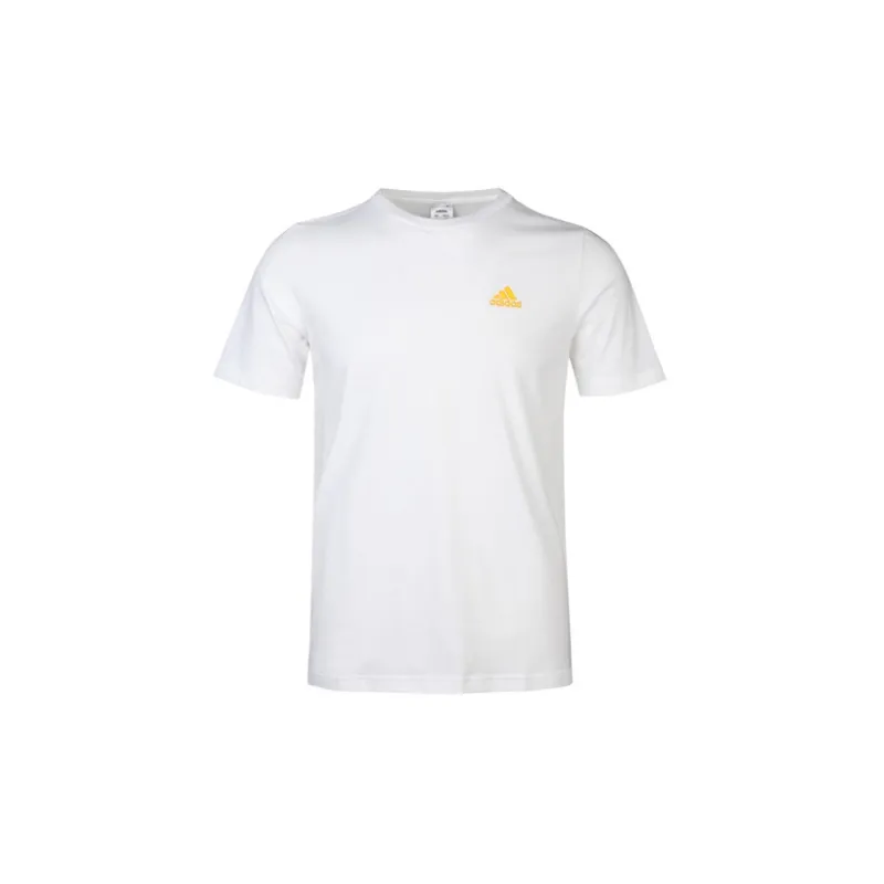 Adidas T Shirts Men White-1