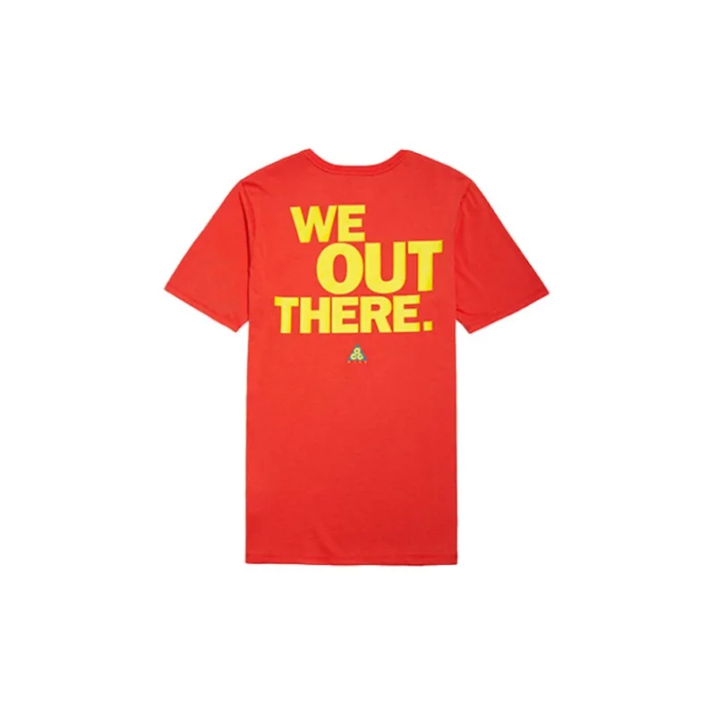 Nike ACG Set-in Sleeve T-Shirt Men's Red-1