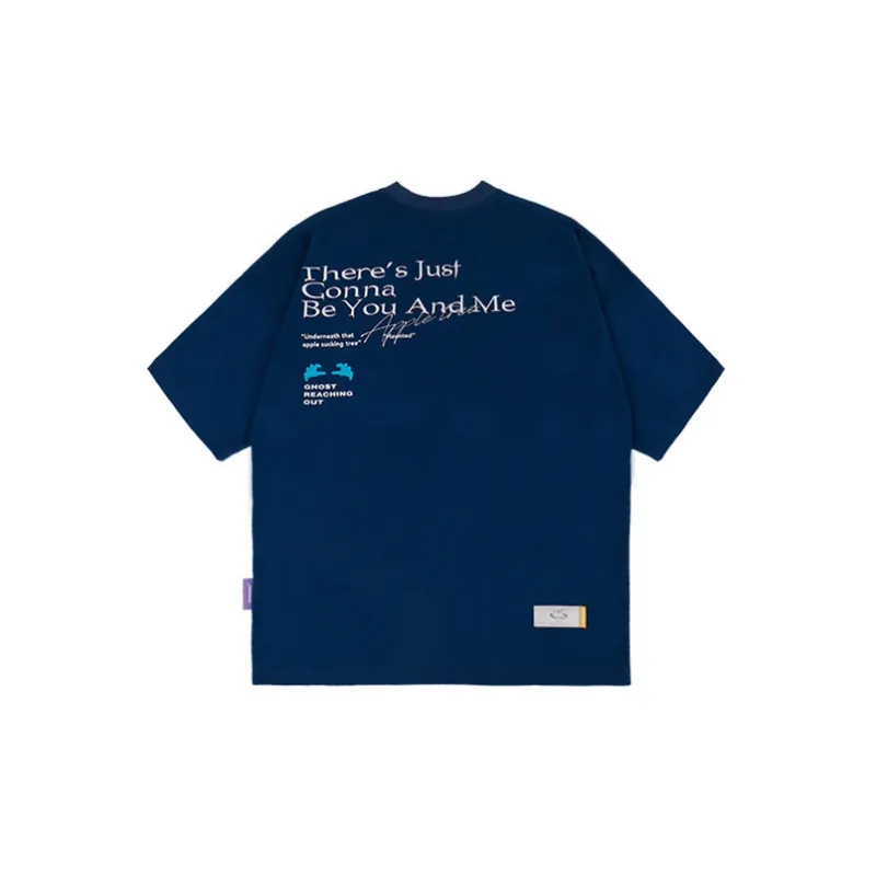 UNVESNO T Shirt Unisex Dark Blue-1