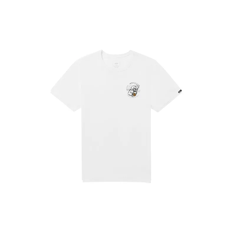 Vans T Shirts Men White-1