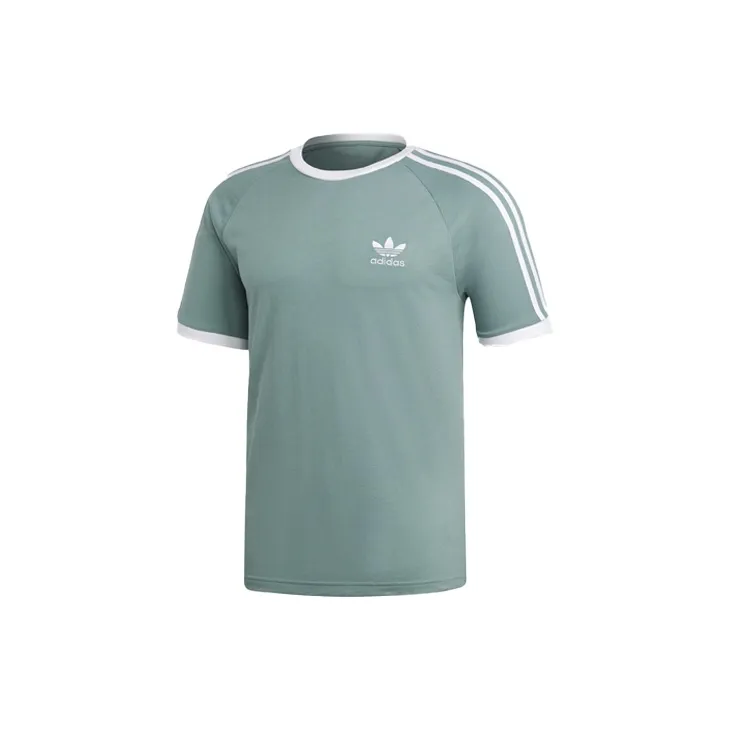 Adidas Originals T Shirts Men Mint Green-1
