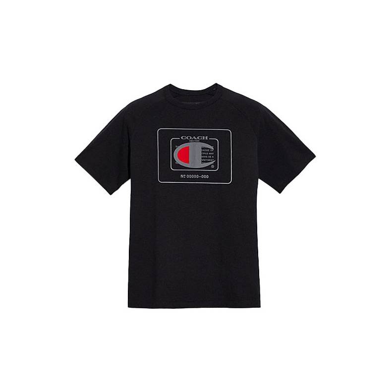 Champion x Coach Logo store Tee Shirt