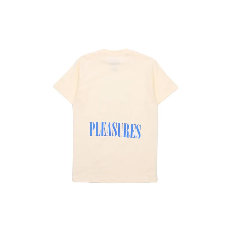 PLEASURES Drugs Help T-Shirt 'Créme'-1