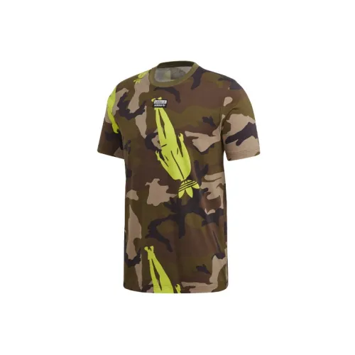 Adidas Originals T-Shirts Men Camouflage