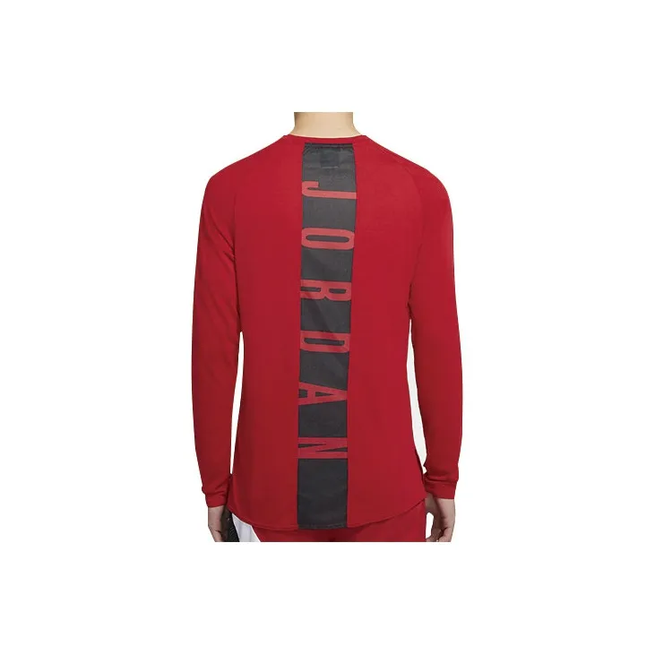 JORDAN Air JORDAN Alpha Dri Fit T Shirts Men Red-1