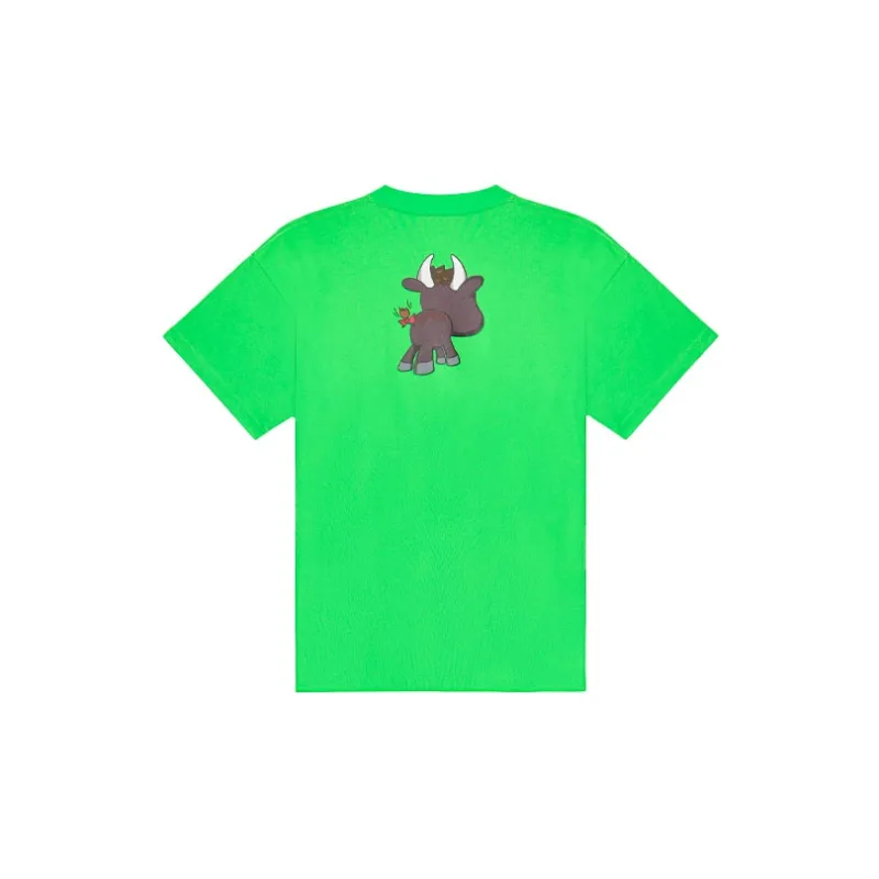 Balenciaga T-Shirts Unisex Green-1