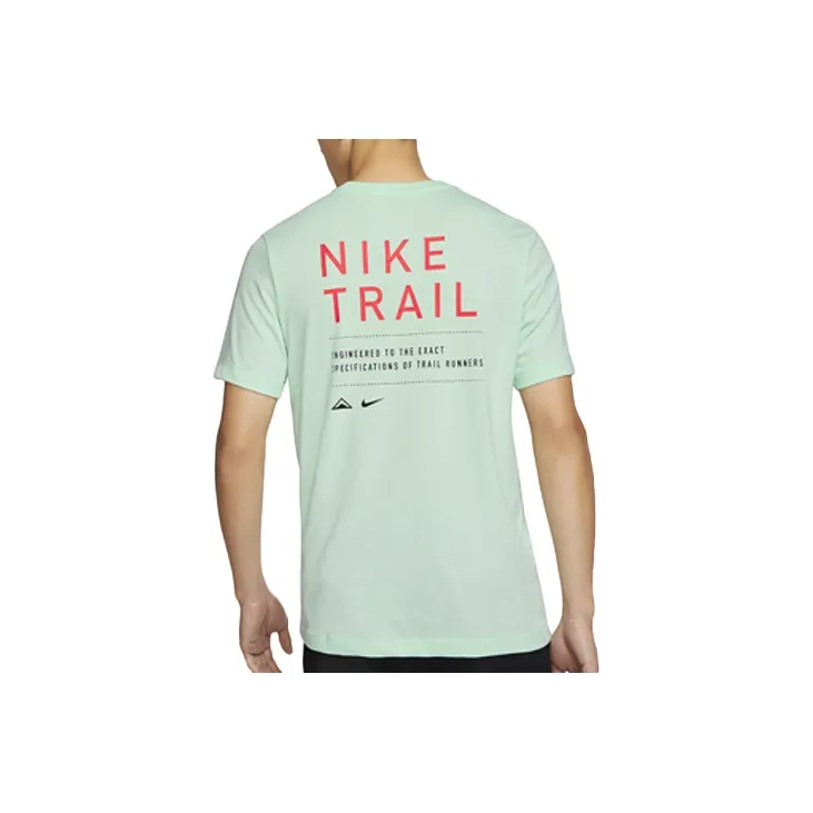 Nike T-Shirts Men Mint Green-1