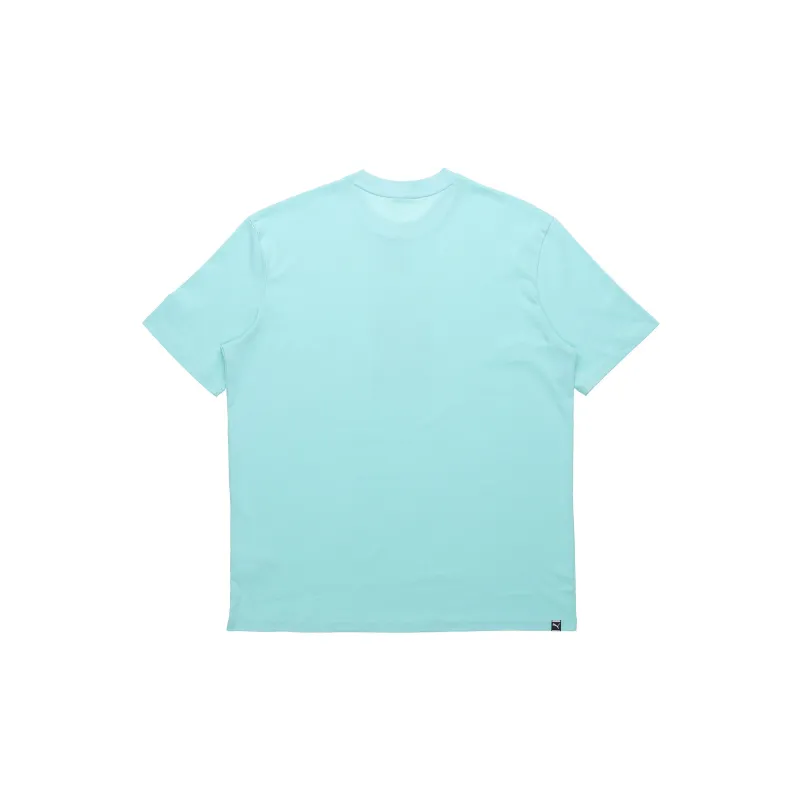 PUMA Set-in Sleeve T-Shirt Men's Blue-1