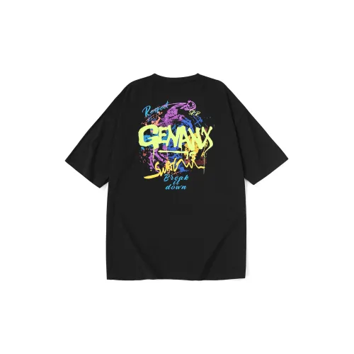 GENANX T-Shirts Unisex Black