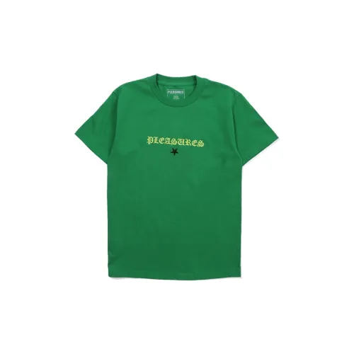 PLEASURES T-Shirts Unisex Green