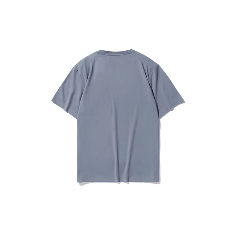 LiNing Sports Fashion Collection T Shirt Unisex Flint Stones Blue-1