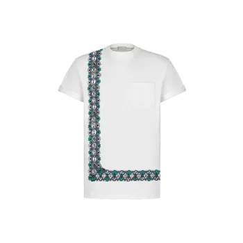 DIOR Quarterly New Products T Shirt Men's White